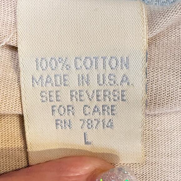 VTG Magnet Art Large tan lace crochet women blouse cottage coquette romantic USA - Picture 8 of 10